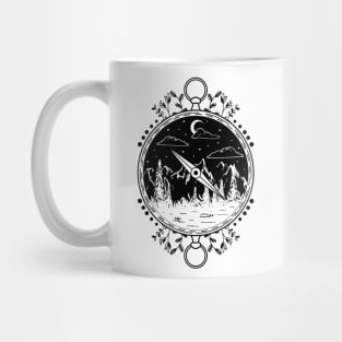 Mountains Compass Mug